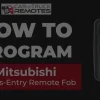 2002 Mitsubishi Galant Remote Key Fob by Car & Truck Remotes