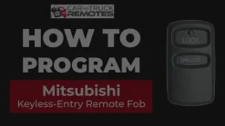 2007 Mitsubishi Lancer Remote Key Fob by Car & Truck Remotes