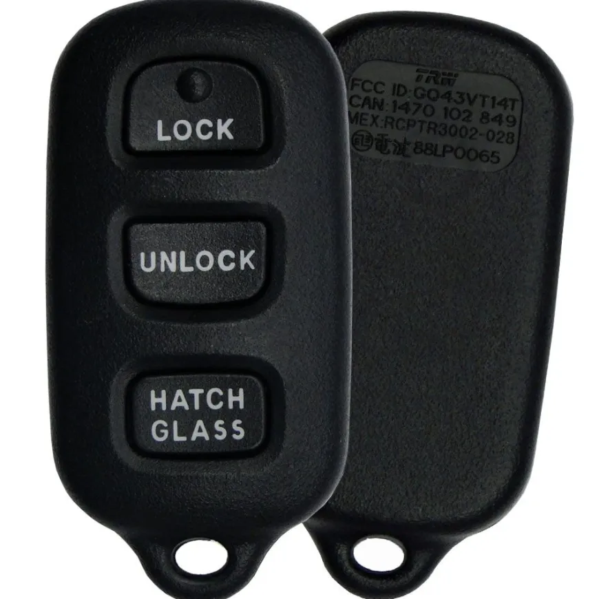 2005 Pontiac Vibe Remote Key Fob