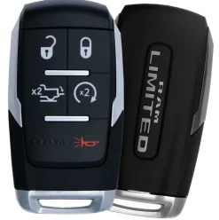 2021 RAM 2500 Limited Smart Remote Key Fob w/ Remote Start, Power Tailgate