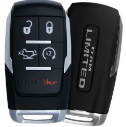 2022 RAM 2500 Limited Smart Remote Key Fob w/ Remote Start, Power Tailgate