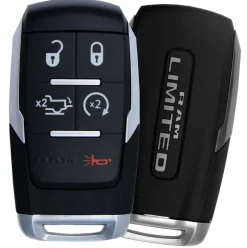 2024 RAM 2500 Limited Smart Remote Key Fob w/ Remote Start, Power Tailgate