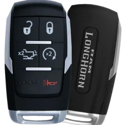 2022 RAM 2500 Longhorn Smart Remote Key Fob w/ Remote Start, Power Tailgate