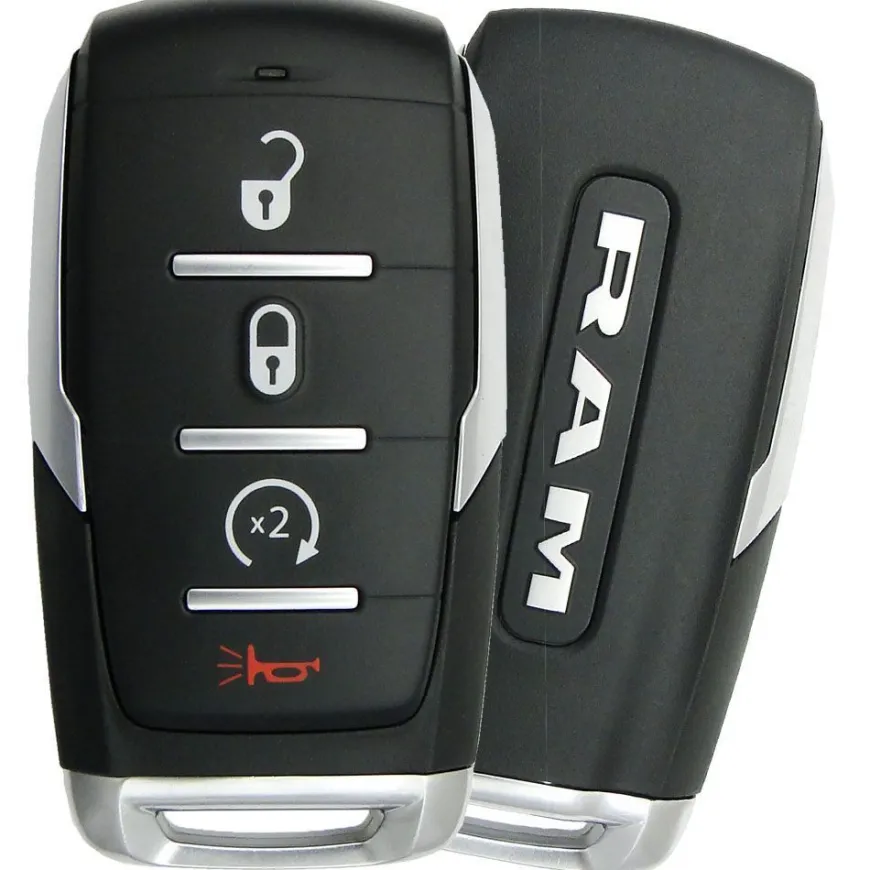 2022 RAM 1500 Smart Remote Key Fob w/ Engine Start- Refurbished