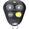 Remote for Viper Alarm System Python Automate Avital Hornet EZSDEI476V - Yellow 4 buttons by Car & Truck Remotes