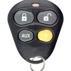 Remote for Viper Alarm System Python Automate Avital Hornet EZSDEI476V - Yellow 4 buttons by Car & Truck Remotes