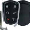 Replacement CADILLAC Escalade 6 button Smart Remote Case + insert key