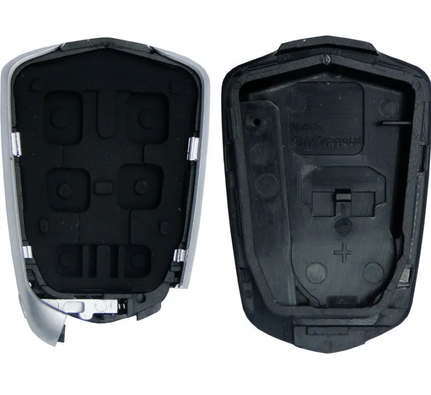 Replacement CADILLAC Escalade 6 button Smart Remote Case + insert key