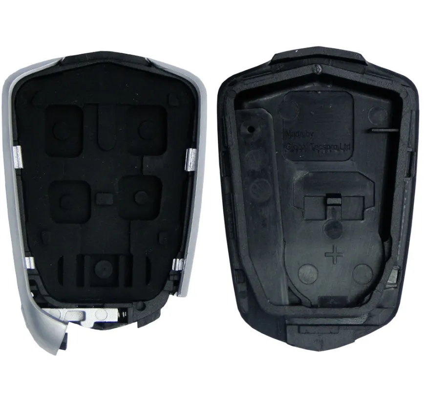 Replacement CADILLAC SRX, XT4, XT5 5 button remote case w/ power door button and insert key