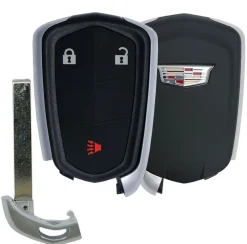 Replacement CADILLAC SRX 3 button Smart Remote Case + insert key by Car & Truck Remotes