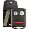Replacement Acura Flip Remote Case - 3 buttons