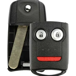 Replacement Acura Flip Remote Case - 3 buttons