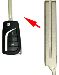 Replacement Blade for Toyota and Scion Flip Remotes by Car & Truck Remotes