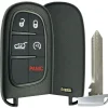 Replacement 5 button Jeep Cherokee Smart Remote Shell by Car & Truck Remotes