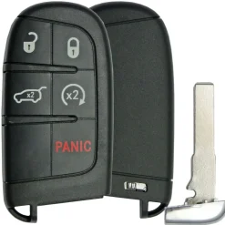 Replacement 5 button Jeep Compass Smart Remote Shell by Car & Truck Remotes