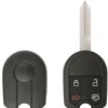 Replacement Remote Shell for Ford / Lincoln Remote PN: 164-R8073 with Trunk - STANDARD BLADE by Car & Truck Remotes