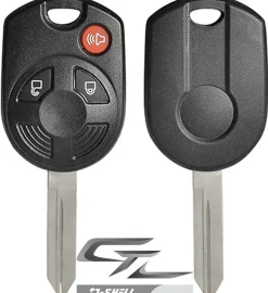 Replacement Remote Shell for Ford Remote PN: 164-R7016 3 Buttons by Car & Truck Remotes