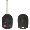 Replacement Remote Shell for Ford Remote PN: 164-R8046 4 BUTTON - SLIM BLADE by Car & Truck Remotes