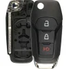 Replacement Shell For Ford Flip Remote 3 Button by Car & Truck Remotes