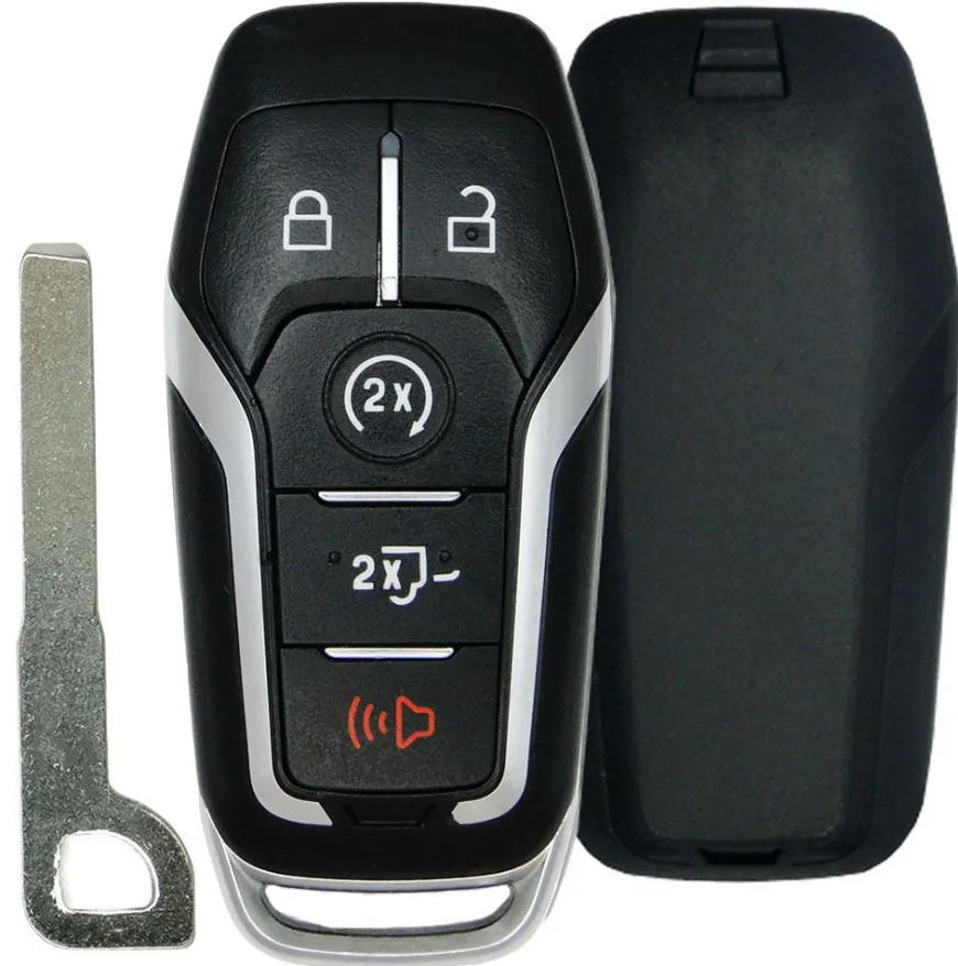 Replacement Shell for Ford F-150 Smart Remote - 5 BUTTON by Car & Truck Remotes