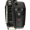 Replacement Shell for Ford Fusion Flip Remote by Car & Truck Remotes
