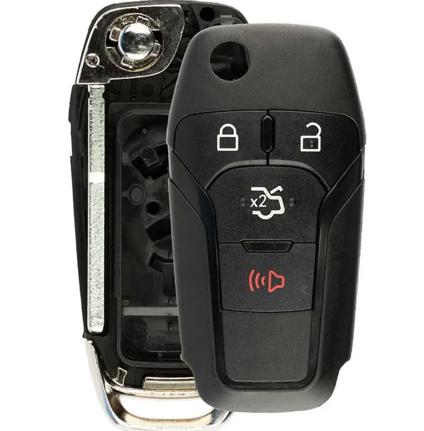Replacement Shell for Ford Fusion Flip Remote by Car & Truck Remotes