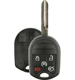 Replacement Shell for Ford / Lincoln Remote PN: 164-R8000 5 BUTTON - STANDARD BLADE by Car & Truck Remotes