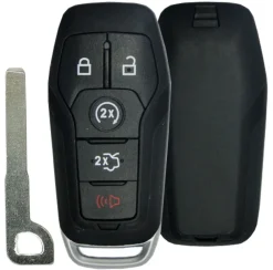 Replacement Shell for Ford / Lincoln Smart Remote - 5 BUTTON by Car & Truck Remotes