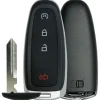 Replacement Shell for Ford Paddle Smart Remote - 4 BUTTON by Car & Truck Remotes
