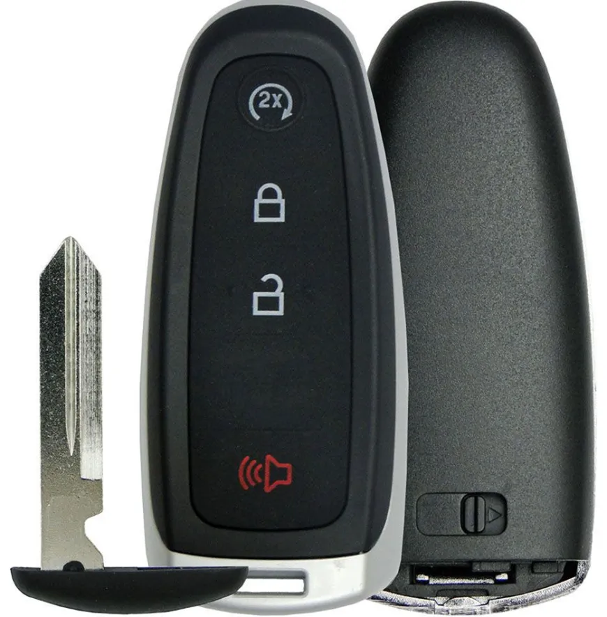 Replacement Shell for Ford Paddle Smart Remote - 4 BUTTON by Car & Truck Remotes
