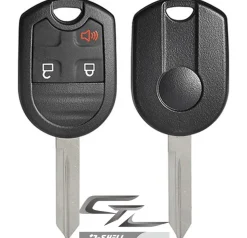 Replacement Shell for Ford Remote PN: 164-R8070 3 BUTTON - STANDARD BLADE by Car & Truck Remotes