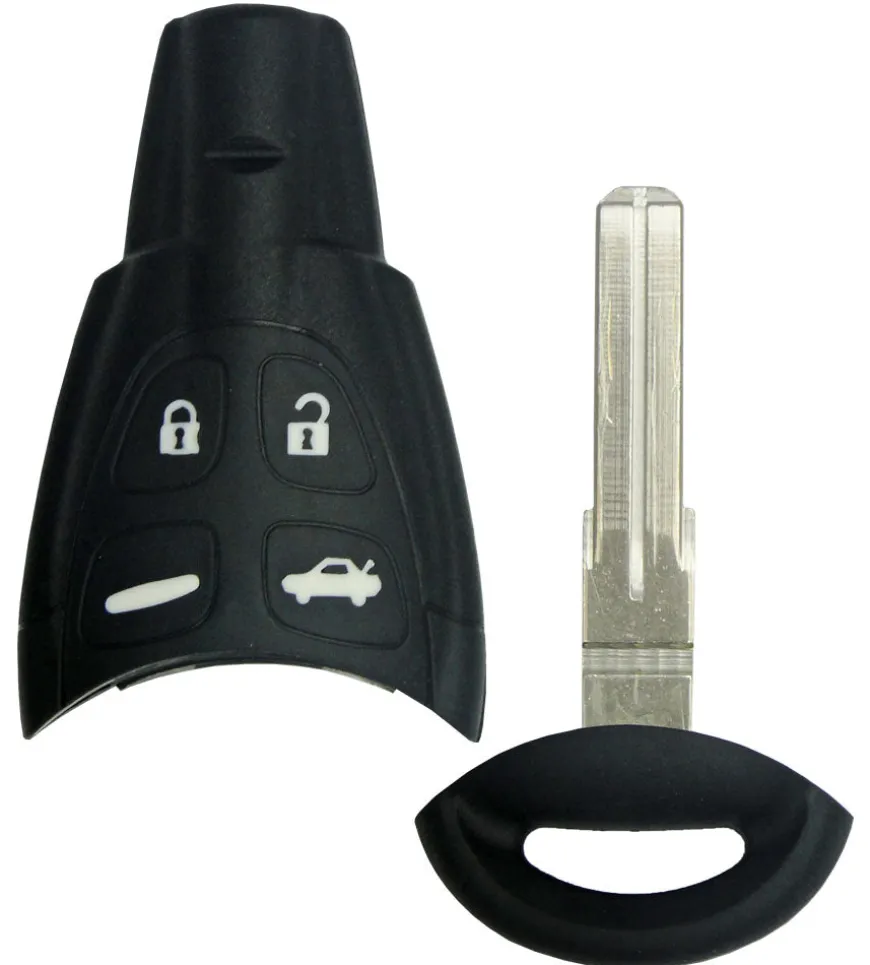 Saab 9-3 Remote Emergency Insert Key by Car and Truck Remotes