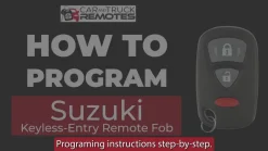 2010 Suzuki Grand Vitara Remote Key Fob by Car & Truck Remotes