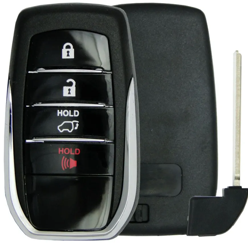 Toyota Land Cruiser Smart Remote Replacement Shell by Car & Truck Remotes