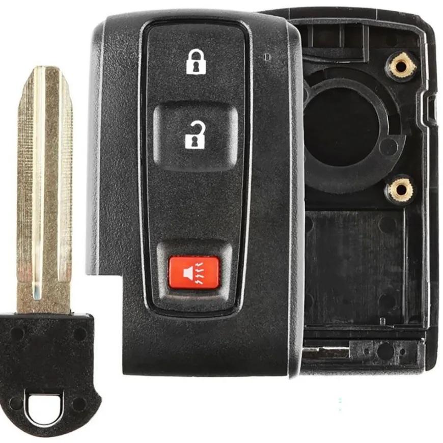 Toyota Prius 3 Button Remote Replacement Shell by Car & Truck Remotes