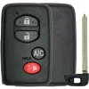 Toyota Prius 4 Button Smart Remote Replacement Shell by Car & Truck Remotes