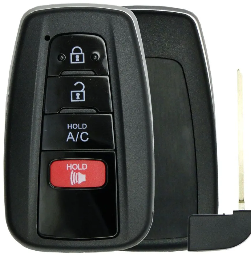 Toyota Prius Smart Remote Replacement Shell w/ AC by Car & Truck Remotes