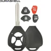 Toyota Remote Head Replacement DURASHELL 4 button case, shell by Car & Truck Remotes