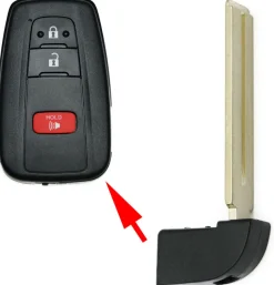Toyota Emergency Key Blank for Smart Remotes HYQ14FBC MOZBR1ET by Car & Truck Remotes