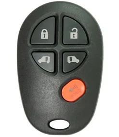 2005 Toyota Sienna LE Remote Key Fob w/ 2 Power Side Doors - Refurbished
